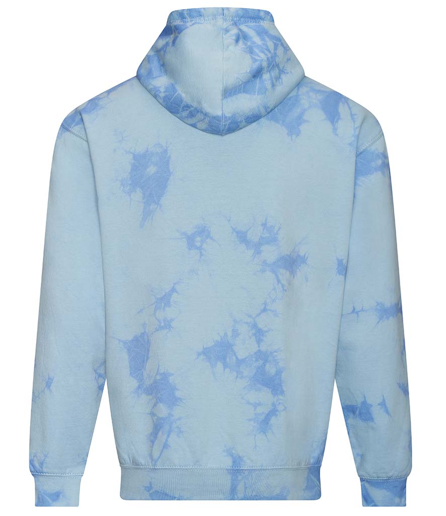 Light blue tie dye clearance hoodie